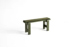 Garden Sofas & Garden Benches^HAY Weekday bench 111x23 cm lacquered pine, Olive Green