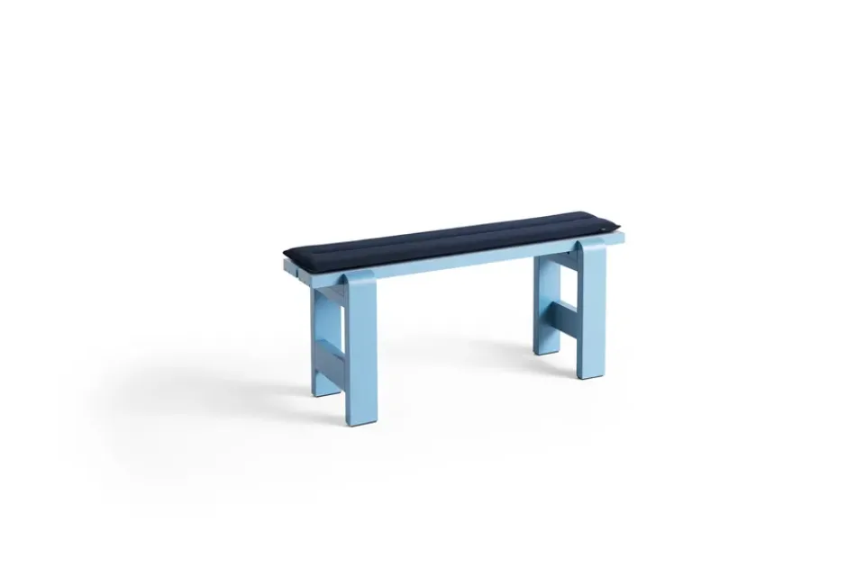 Garden Sofas & Garden Benches^HAY Weekday bench 111x23 cm lacquered pine, Azure Blue
