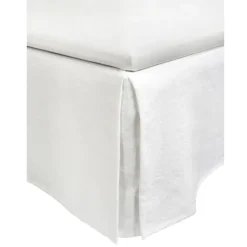 Valances^Himla Weeknight bed skirt 180x220x52 cm, White