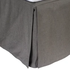 Online Himla Weoaknight bed skirt 180x220x42 cm, Charcoal Grey