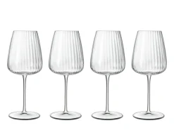 Wine Glasses^Luigi Bormioli White Wine glasses Chardonnay optica 4-pack, 55 cl Transparent