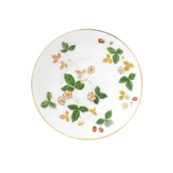 Tea & Coffee Saucers^Wedgwood Wild Strawberry tea saucer, Ø15 cm GreenMultiPink