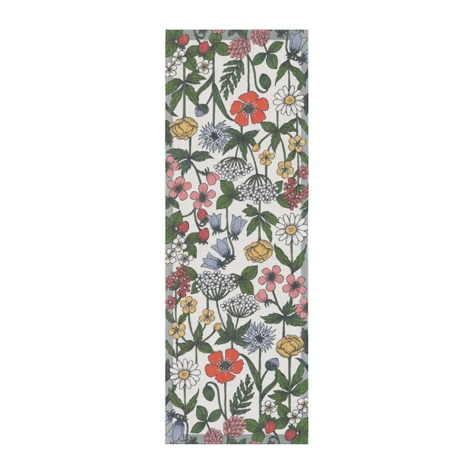 Sale Ekelund Linneväveri Wildflowers table runner 35x100 cm, Multi