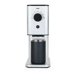 Coffee Machines^Wilfa Zene Alux CG3AB-125 coffee grinder, Silver Black