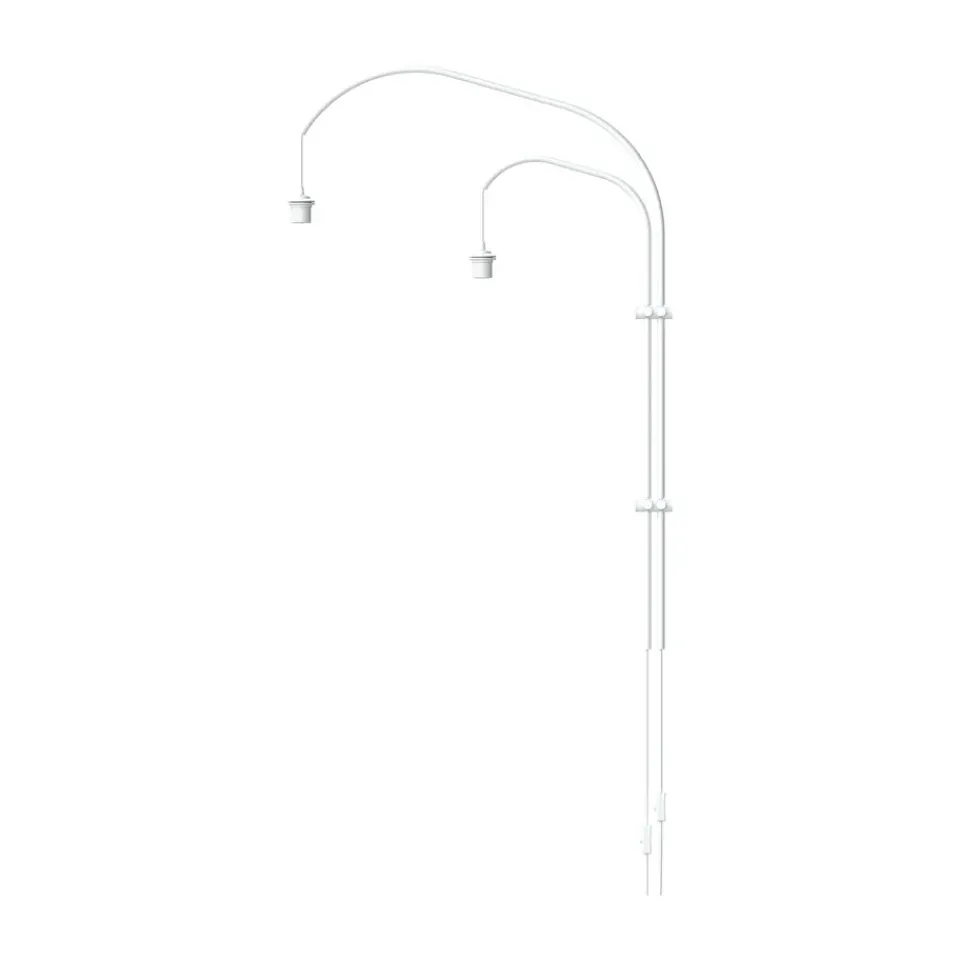 Lamp Hooks & Suspensions^Umage Willow double wall hanger for lamp, White