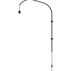 Discount Umage Willow wall hanger for lamp single, Black