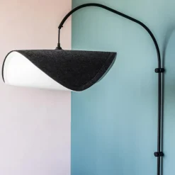 Discount Umage Willow wall hanger for lamp single, Black