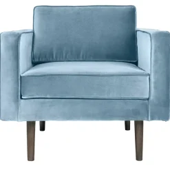 Broste Copenhagen Wind armchair, Pastel Blue