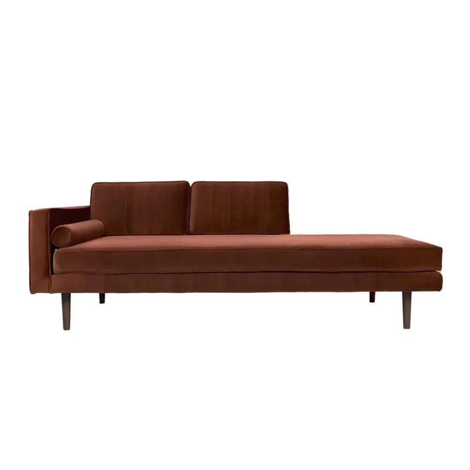Clearance Broste Copenhagen Wind sofa addition, Caramel cafe Red