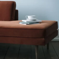 Clearance Broste Copenhagen Wind sofa addition, Caramel cafe Red