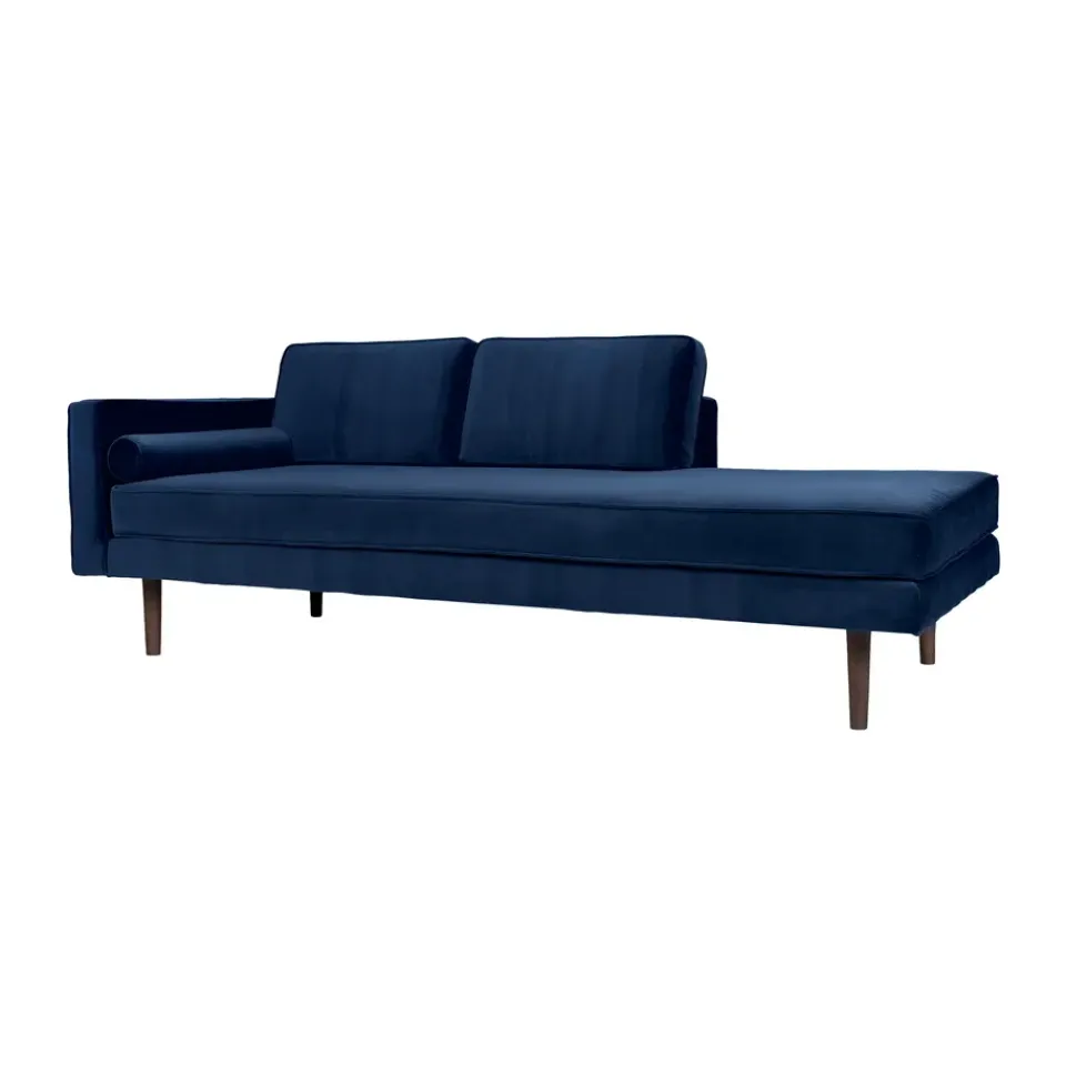 Sofas^Broste Copenhagen Wind sofa addition, Insignia Blue Grey