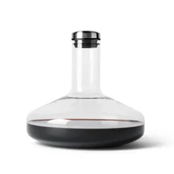 Best Audo Copenhagen Wine breather deluxe, stainless steel Transparent