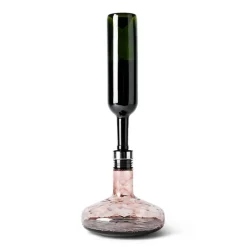 Best Audo Copenhagen Wine breather deluxe, stainless steel Transparent