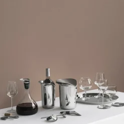 Discount Georg Jensen Wine corkscrew, 12.7 cm GreySilver-colouredBlack