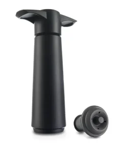 Discount Vacuvin Wine stopper & vacuum pump, Black