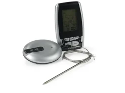 Thermometers & Timers^Funktion Wireless meat thermometer function, Gray-black Silver-coloured