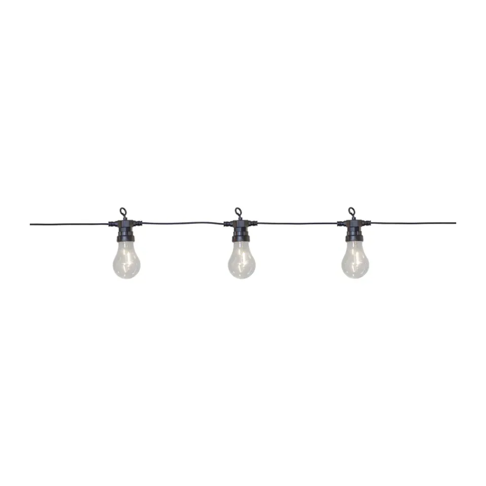 Online Scandi Essentials Wisp string light , 405 cm, 10 lights Black