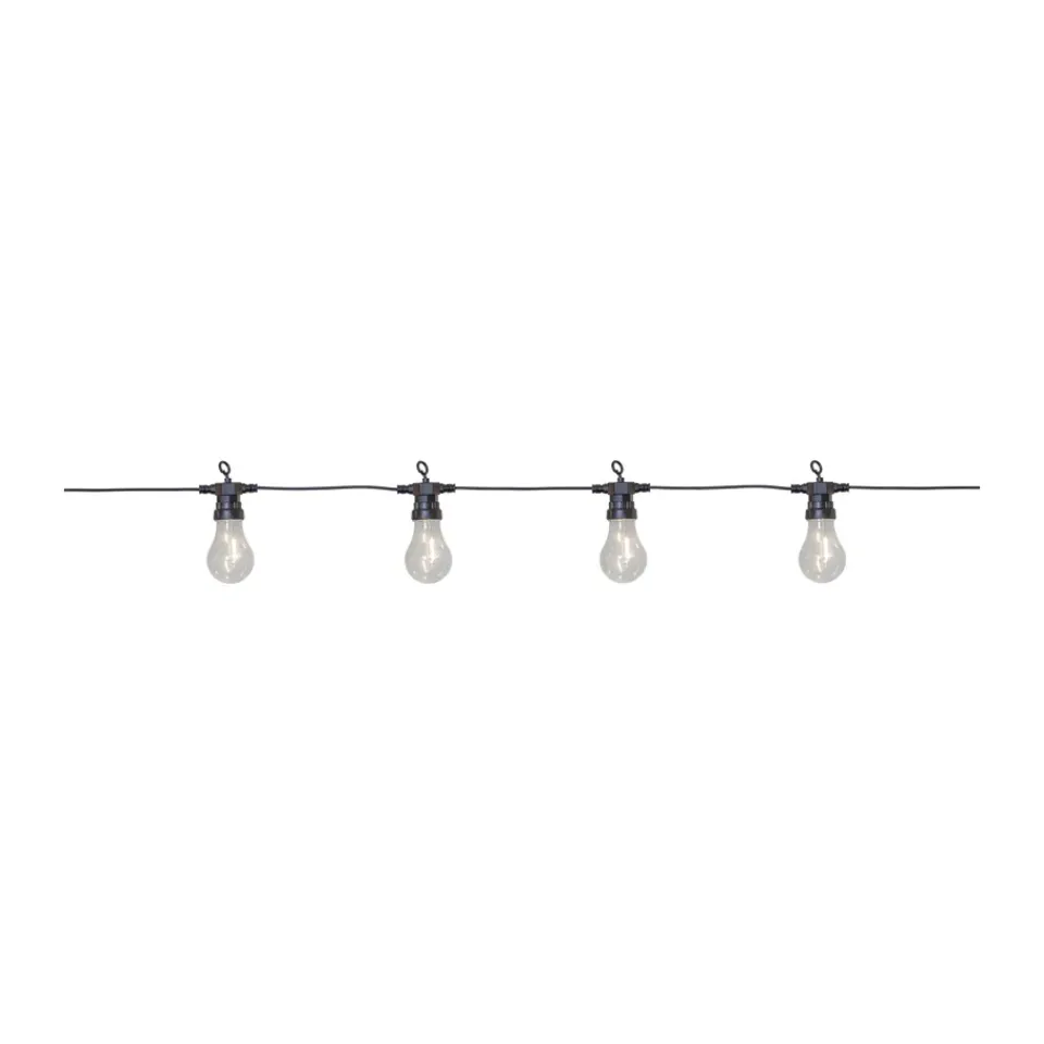 String Lights & Decorative Lighting^Scandi Essentials Wisp string light , 855 cm, 20 lights Black