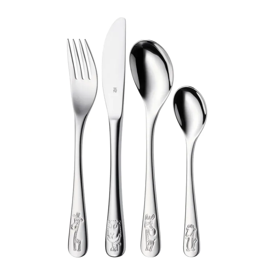 Online WMF children's cutlery 4 pieces, Safari Multi