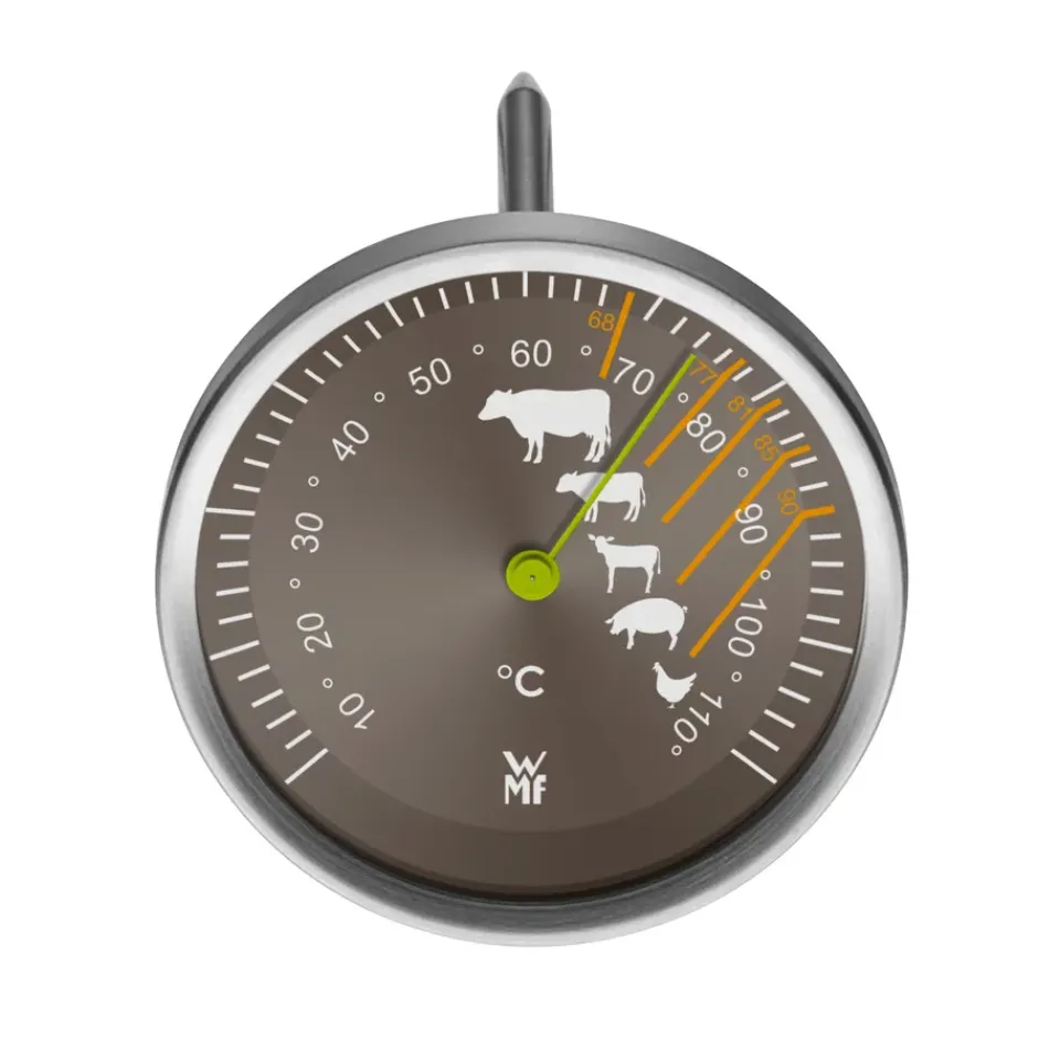 Thermometers & Timers^WMF meat thermometer, Stainless steel Silver-coloured