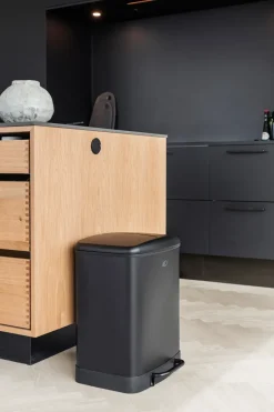 Pedal Bins|Pedal Bins^Mette Ditmer Wonda pedal bin 24 litres, Black