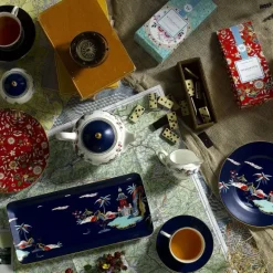 Best Wedgwood Wonderlust tea set 3 pieces, 3 pieces BlueRedWhite