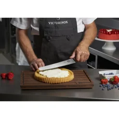 Victorinox Wood bread knife 26 cm, Stainless steel-maple Silver-coloured