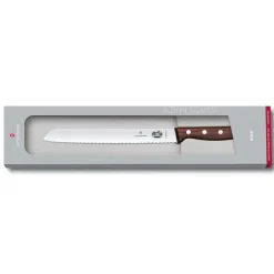 Sale Victorinox Wood bread knife 21 cm, Stainless steel-maple Silver-coloured