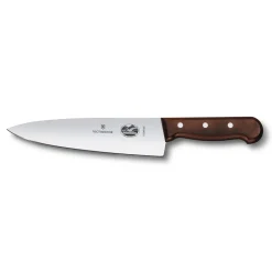 Chef Knives^Victorinox Wood knife extra hight knife blade 20 cm, Stainless steel-maple Silver-coloured