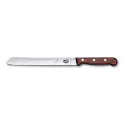 Best Victorinox Wood knife set bread knife & knife, Stainless steel-maple Silver-coloured