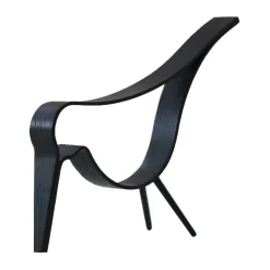 New Cooee Design Woody Bird medium, -stained oak wood Black