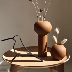 New Cooee Design Woody Bird medium, -stained oak wood Black