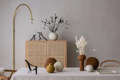 New Cooee Design Woody Bird medium, -stained oak wood Black