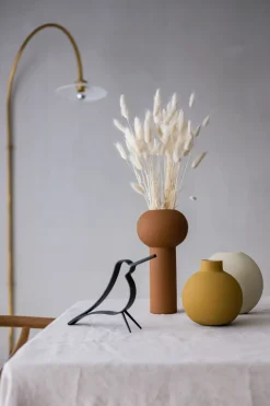 New Cooee Design Woody Bird small, -stained oak wood Black