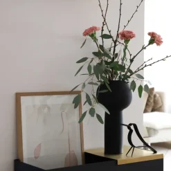 New Cooee Design Woody Bird small, -stained oak wood Black