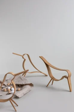 Wooden Figures|Easter Decorations^Cooee Design Woody Bird small, oak Brown