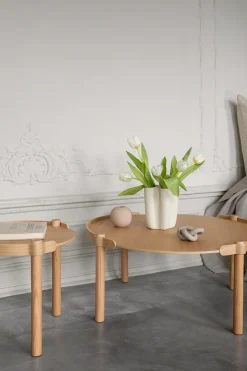 Coffee Tables^Cooee Design Woody table Ø80 cm, Oak Brown
