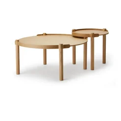 Coffee Tables^Cooee Design Woody table Ø80 cm, Oak Brown