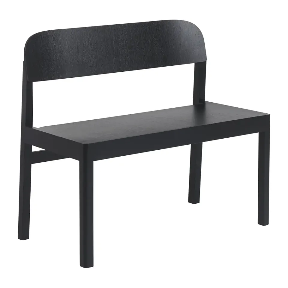 Discount Muuto Workshop bench, Black