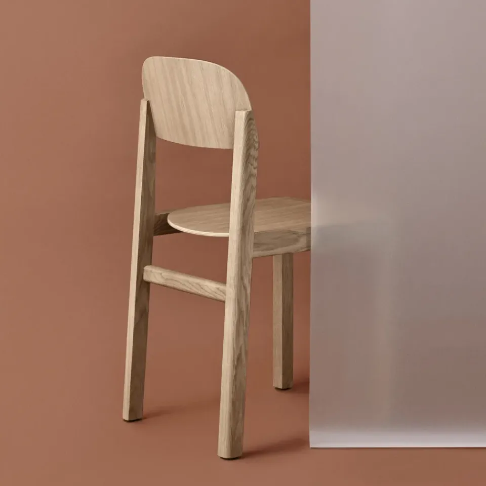 Chairs^Muuto Workshop chair, Oak Brown