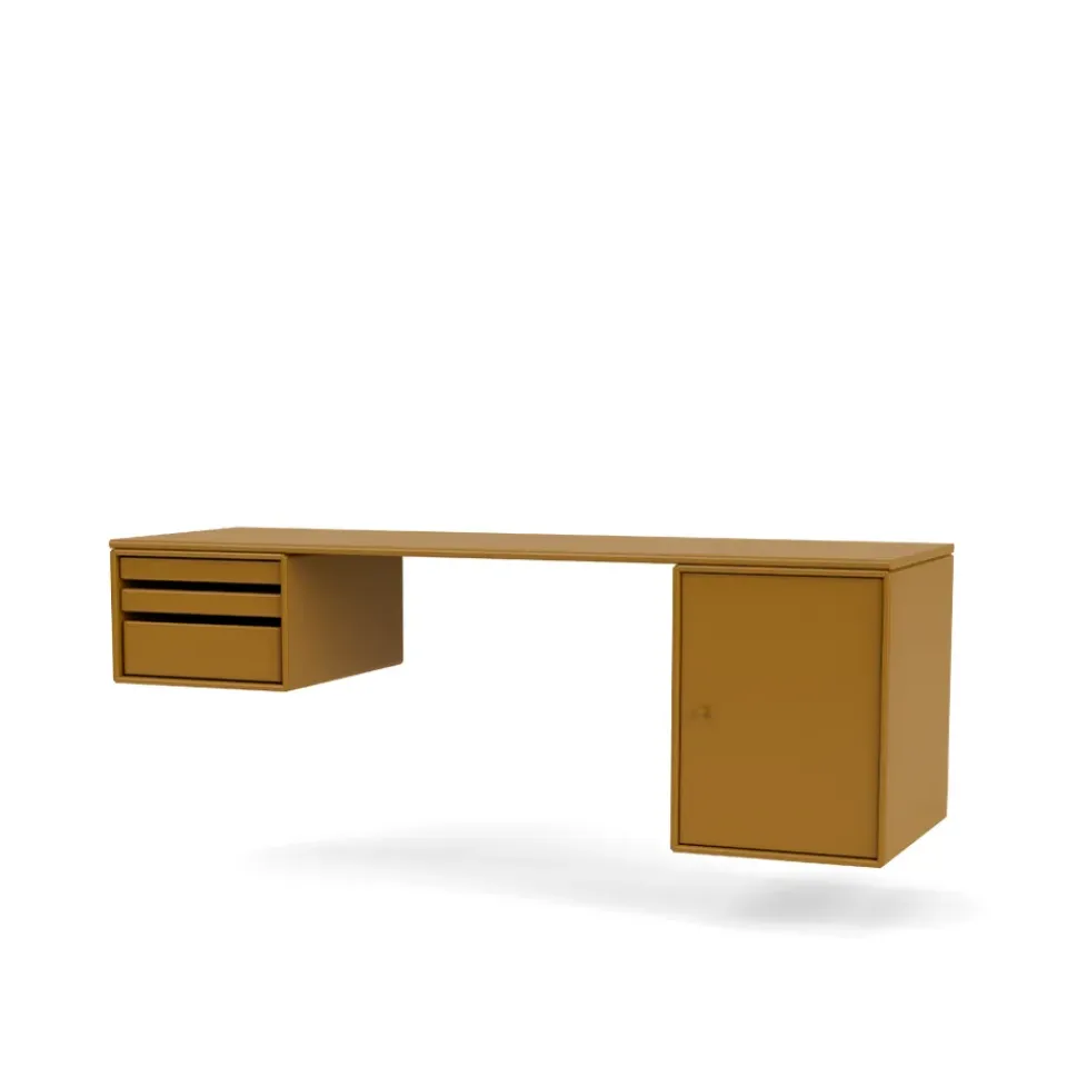 Clearance Montana Workshop desk, Amber 142 Yellow
