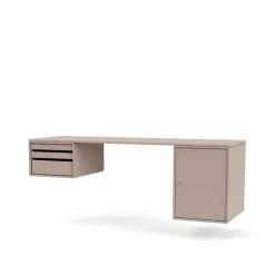 Desks^Montana Workshop desk, Mushroom 137 Brown