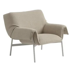 Armchairs & Footstools^Muuto Wrap Lounge Chair, Ecriture 240-grey BeigeGrey