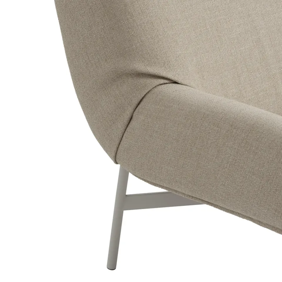 Armchairs & Footstools^Muuto Wrap Lounge Chair, Ecriture 240-grey BeigeGrey