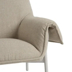 Armchairs & Footstools^Muuto Wrap Lounge Chair, Ecriture 240-grey BeigeGrey