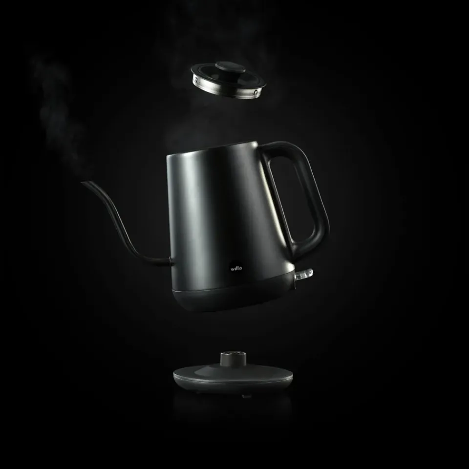 Electric Kettles^Wilfa WSPOK-1000B pour over kettle, Matte Black