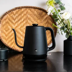 Electric Kettles^Wilfa WSPOK-1000B pour over kettle, Matte Black
