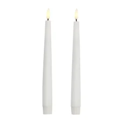 Led-Candles^Watt & Veke W&V LED Candle 2 pack, 24,5 cm White