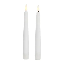 Clearance Watt & Veke W&V LED Candle 2 pack, 20,5 cm White