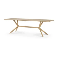 Hot Ethnicraft X dining table 250x100 cm, Oak Beige